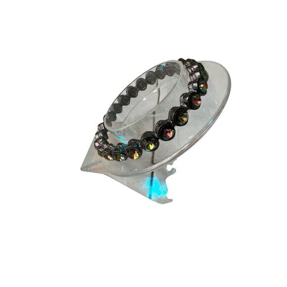 Paparazzi Sugar Coated Multi Colored Swarovski Crystal Bracelet - Picture 2 of 5